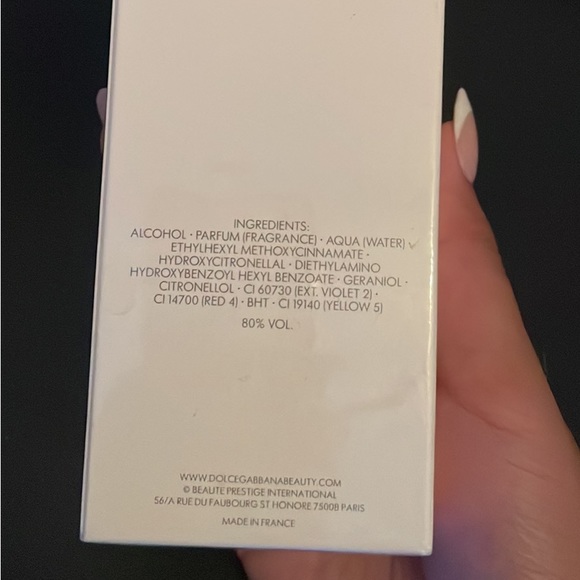 Dolce & Gabbana perfume - Picture 3 of 3